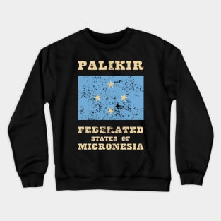 Flag of Federated States of Micronesia Crewneck Sweatshirt